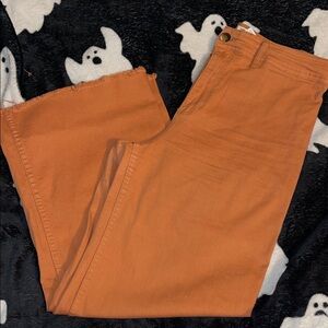 Billabong wide leg orange pants